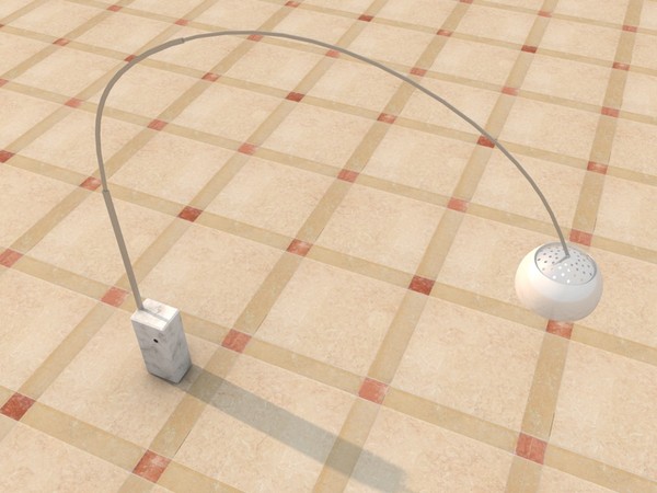 3ds max arco castiglioni - ARCO BY CASTIGLIONI... by kasias